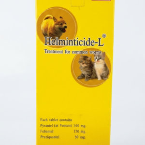 Helminticide-L Deworming Tablet for Pets & Cats -(1 Tablet)